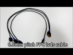 Assemblaggio cavi WL1258h-20P di Pin LVDS di OEM/ODM 30 al connettore dell'esposizione di HRS DF13-2 Lvds