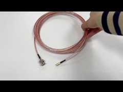 L'incavo di N Mcx all'oro ad angolo retto della spina ha placcato l'assemblaggio cavi coassiale di rf