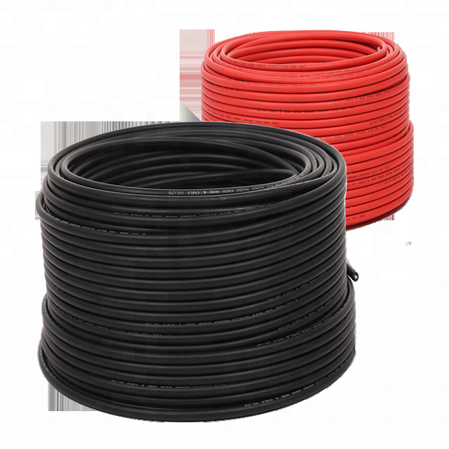 del cavo solare elettrico di CC 6mm2 centro PV il singolo per il sistema 10AWG di Pv
