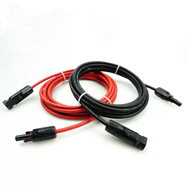Il motociclo solare PV del crogiolo di 6 AWG cabla la potenza della batteria di rame pura a 20 pollici
