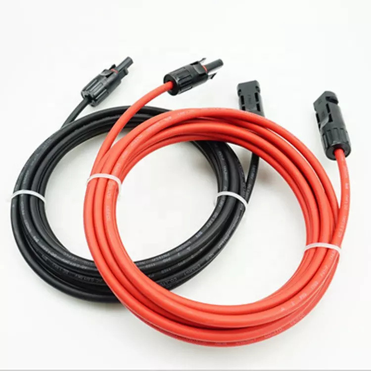 Il motociclo solare PV del crogiolo di 6 AWG cabla la potenza della batteria di rame pura a 20 pollici