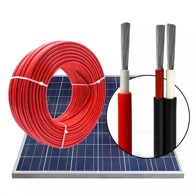 del cavo solare elettrico di CC 6mm2 centro PV il singolo per il sistema 10AWG di Pv