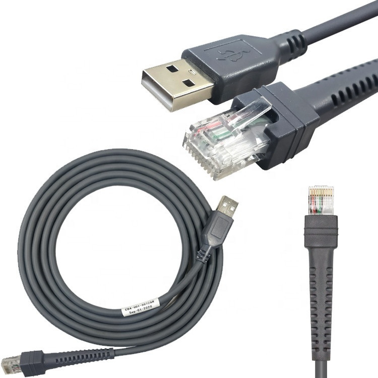 Intrecciato schermato tipo A un cavo di dati di USB per l'analizzatore DS2208 della zebra
