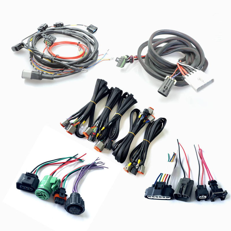 Assemblaggio di fili di cablaggioAutomotive cablaggio cablaggio rimorchio Wire Trailer Header 1-7P Automation strumento imbracature