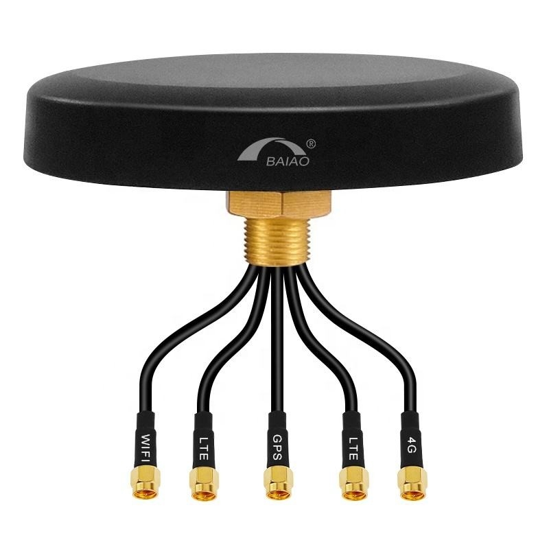 5 impermeabili all'aperto in 1 innesto a vite combinato di Puck Hockey MIMO 5g WiFi 2.4GHZ GPS