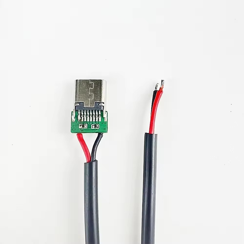 Performance di alta qualità all'ingrosso nickel plated tipo C USB maschio connettore di saldatura USB tipo C plug estensione