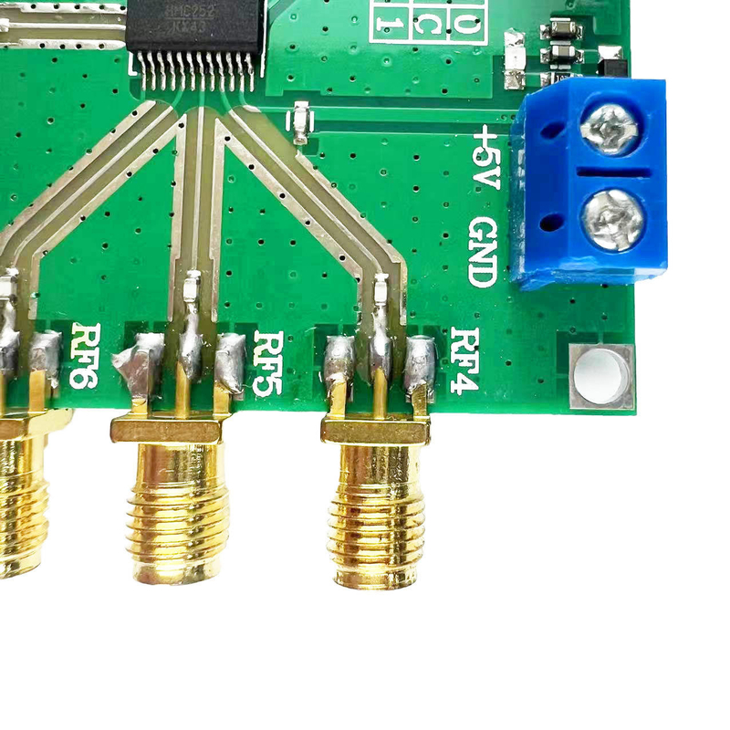 Assemblaggio di circuiti PCB per controller motore HMC252 DC-3GHz RF non competitivo chiave SP6T chiave RF CATV/DBS MMDS per 3V-5