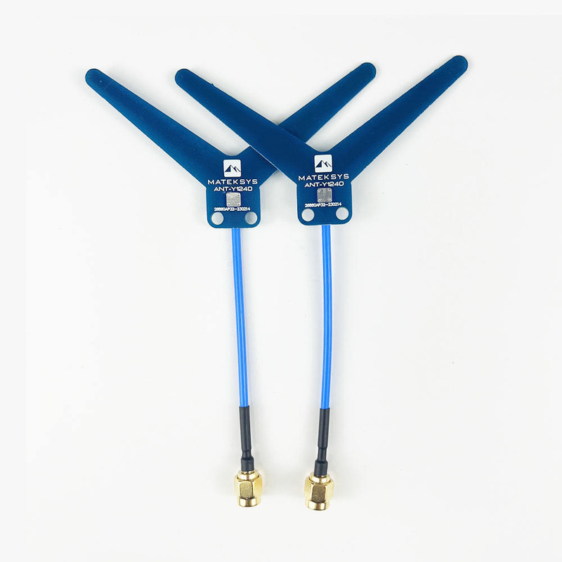 Matek Systems ANT-Y1240 1.2Ghz 1.3Ghz 3dBi DIPOLE FPV Antenna per RC Drone Aereo Occhiali da vista Monitor Trasmettitore Ricevitore