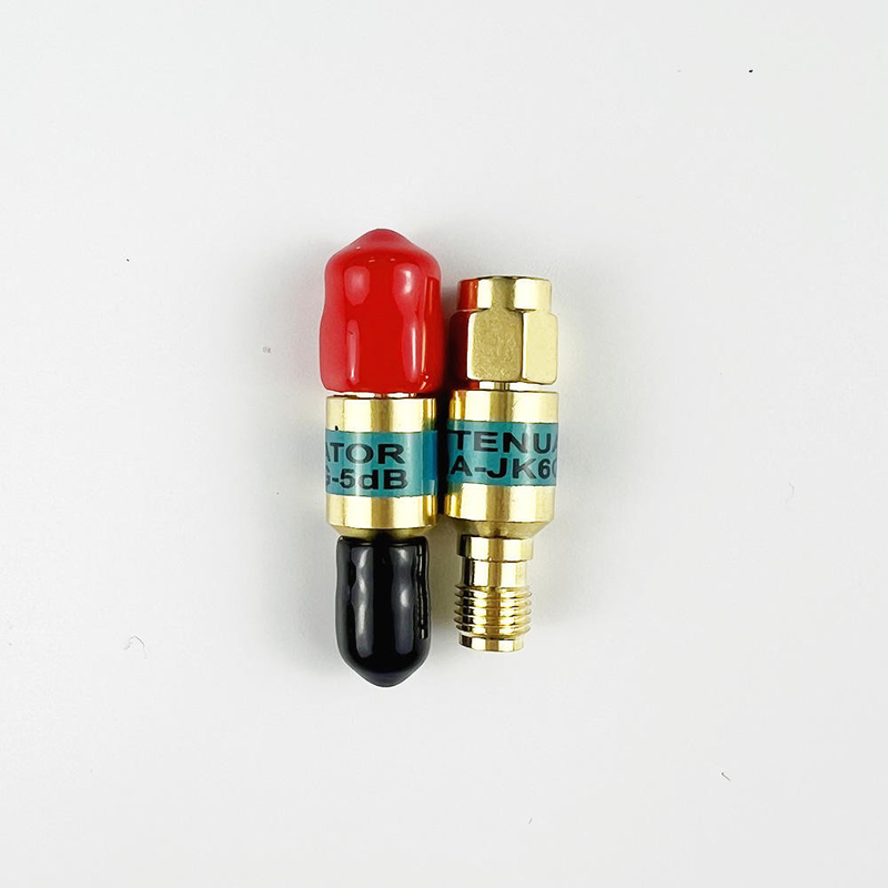 2W DC-6GHz SMA Maschio a SMA Femminile Attenuatore RF coaxiale 1/2/3/5/6/10/15/30db Attenuatore SMA connettori fissi Piastra d'oro