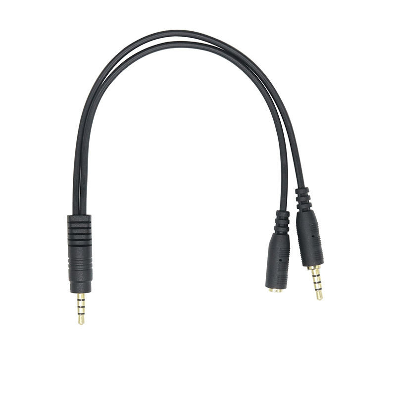 2 in 1 estensione di conversione del cavo 3.5 Stereo Plug to 3.5 Stereo Plug to 4/1 