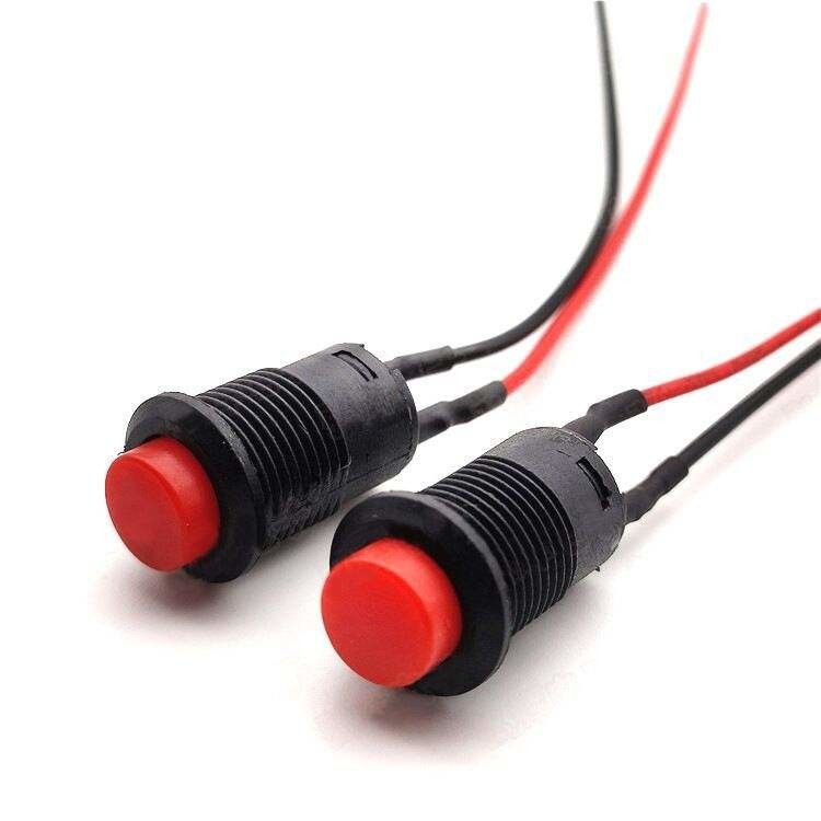 Wintai-Tech pulsante pulsante interruttore 12v pulsante pulsante pulsante 12mm pulsante pulsante momentaneo