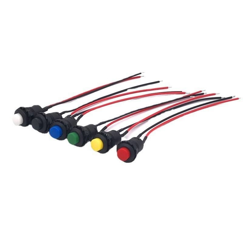 Wintai-Tech pulsante pulsante interruttore 12v pulsante pulsante pulsante 12mm pulsante pulsante momentaneo