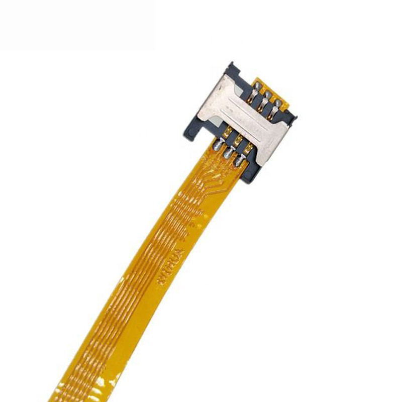 Kit scheda SIM UIM standard GSM CDMA Cavo FPC piatto morbido di estensione maschio-femmina