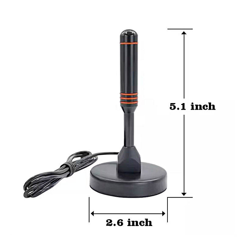 Miglior prezzo Vendita a caldo TV HDTV all'aperto Free Channel Uhf Vhf TV Aerial Digital indoor DVB-T2 TV antenna con magnete