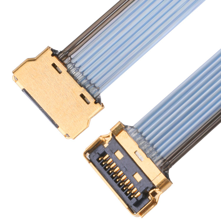 LVDS Cableline UY 10P 0.35mm Pitch I Pex 20857-010T-01 Assemblaggi di cavi per cavi coassiali micro Ipex