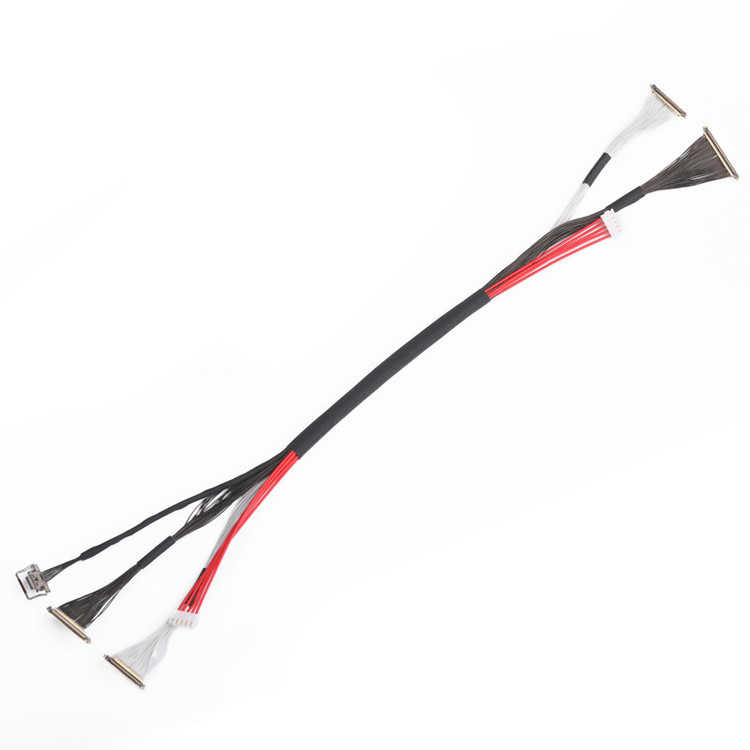 20531 50P Cable Micro Coaxial Vertical Matching mm Connettore ad angolo retto Cableline-Ux Ii 20531-050t-02 0.25