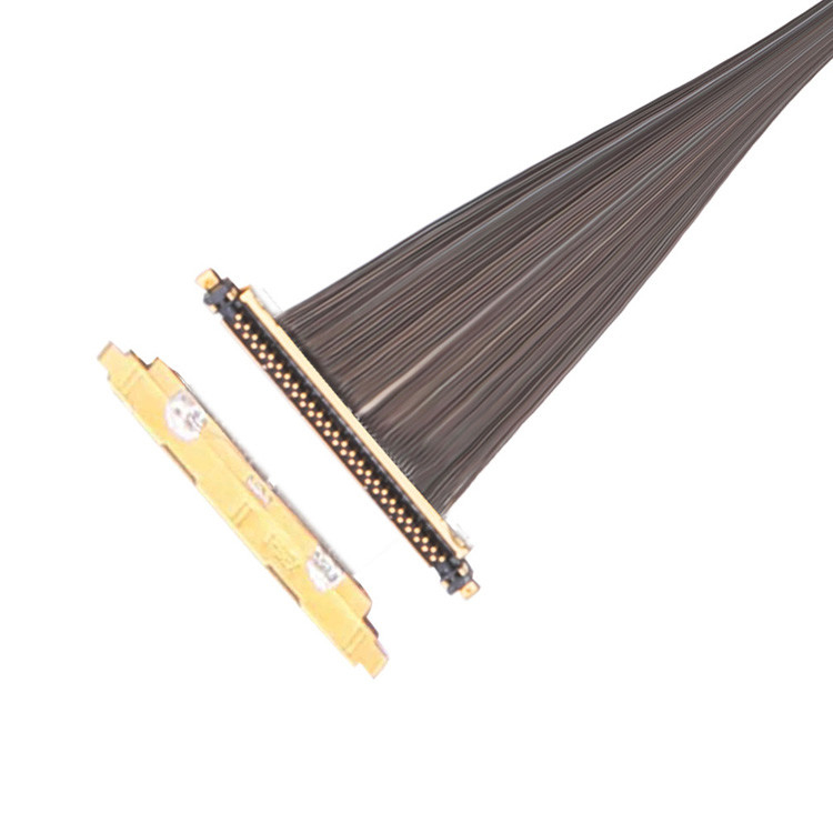 20531 50P Cable Micro Coaxial Vertical Matching mm Connettore ad angolo retto Cableline-Ux Ii 20531-050t-02 0.25