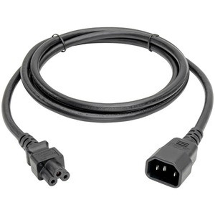 RY connettore adattatori C14 a C5 cavo di adattatore di alimentazione 7a 250v 18 Awg
