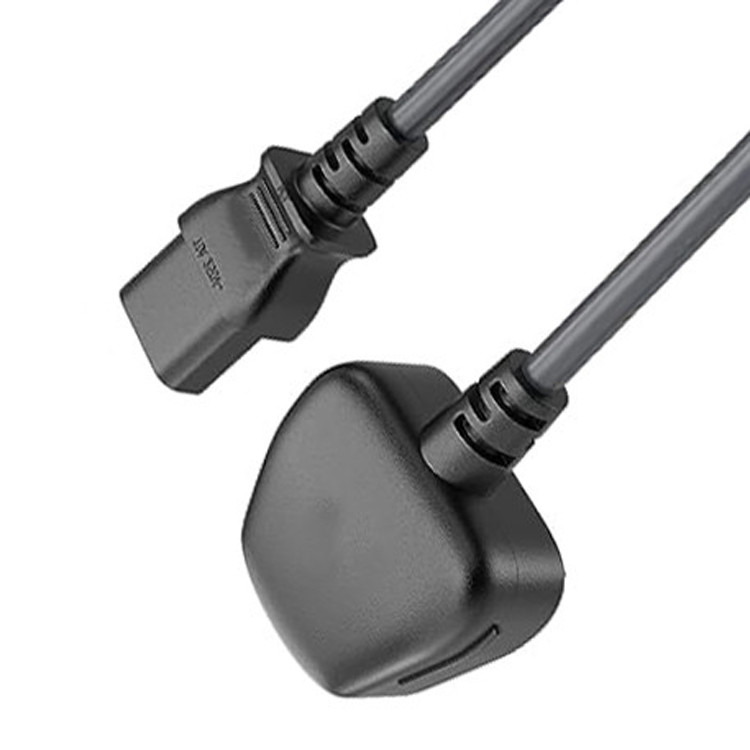 RY C13 To UK Plug Power Cord Bs1363 18awg 250v Lunghezza per la maggior parte dei computer Stampanne e altri dispositivi