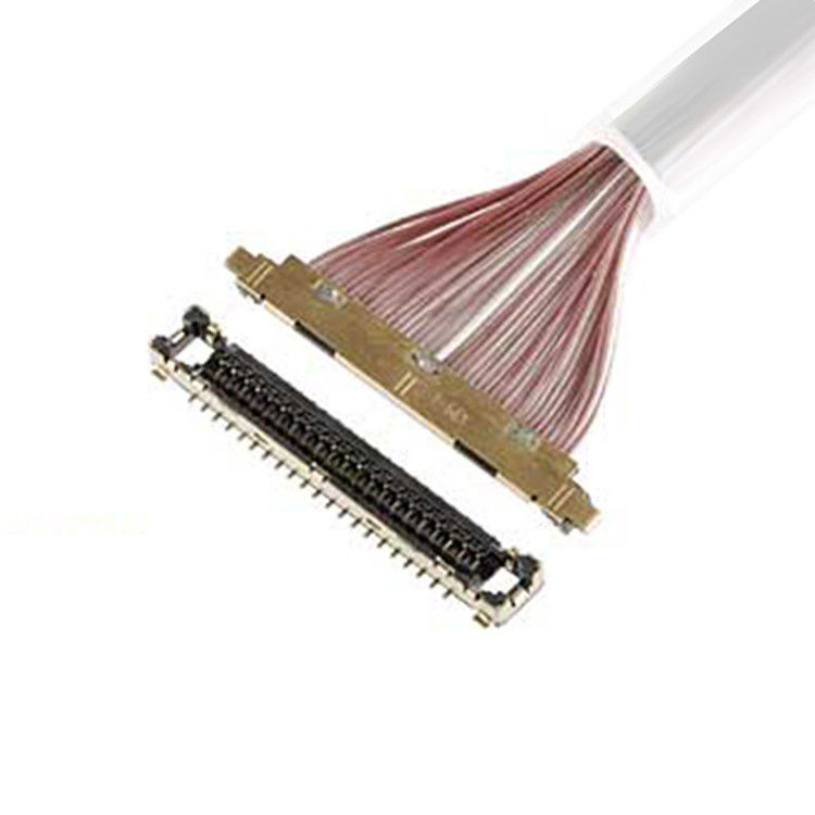 Cable Ipex Lcd Edp personalizzato 0.25mm Pitch Ipex Cabline-Ux Ii 30p Micro Cable Coaxial 20531 030t 02 Micro Cable Coaxial