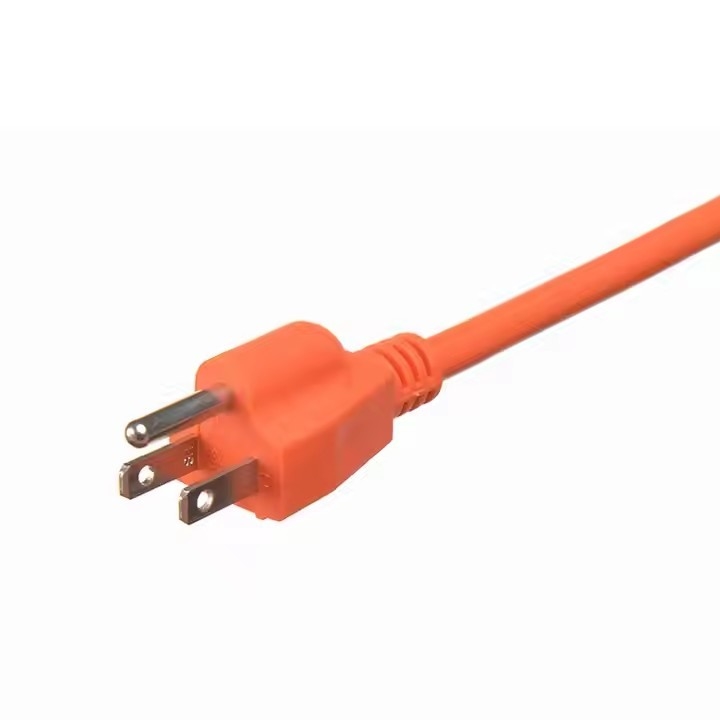 SJWT #12/14/16 AWG cavo di estensione 10A 13A 15A 125V tipi di messa a terra 3pin elettrico 125v USA cavi di alimentazione