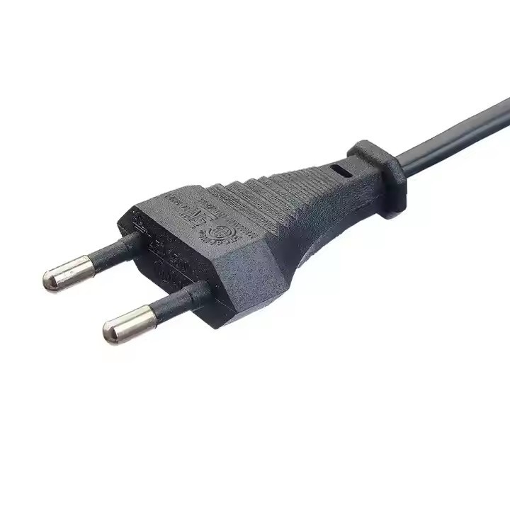 SNI Approvato 2 pin Tipo C7 Figura 8 Forma Femminile Collegamento Nero Cavo di alimentazione Corde 1.2M/1.5M/1.8M Lunghezza Famiglia Ristorante