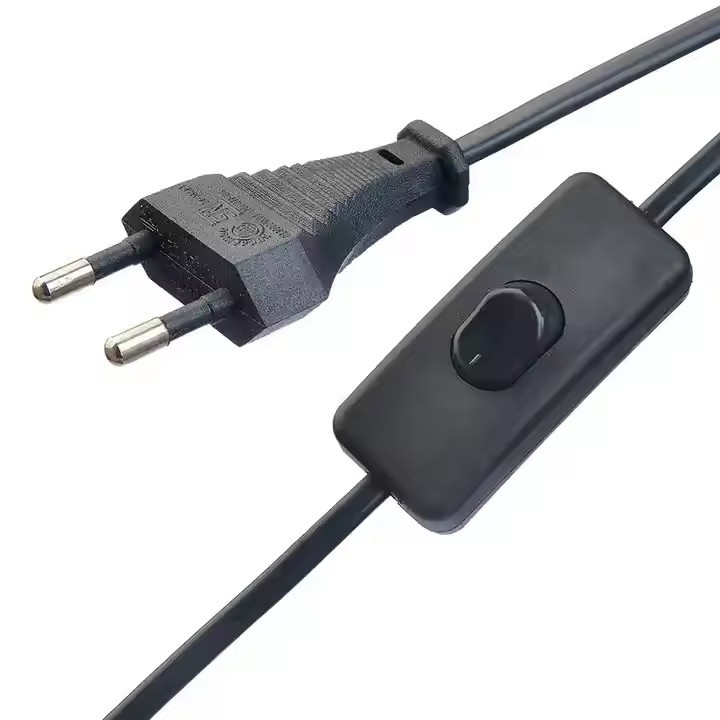 SNI Approvato 2 pin Tipo C7 Figura 8 Forma Femminile Collegamento Nero Cavo di alimentazione Corde 1.2M/1.5M/1.8M Lunghezza Famiglia Ristorante
