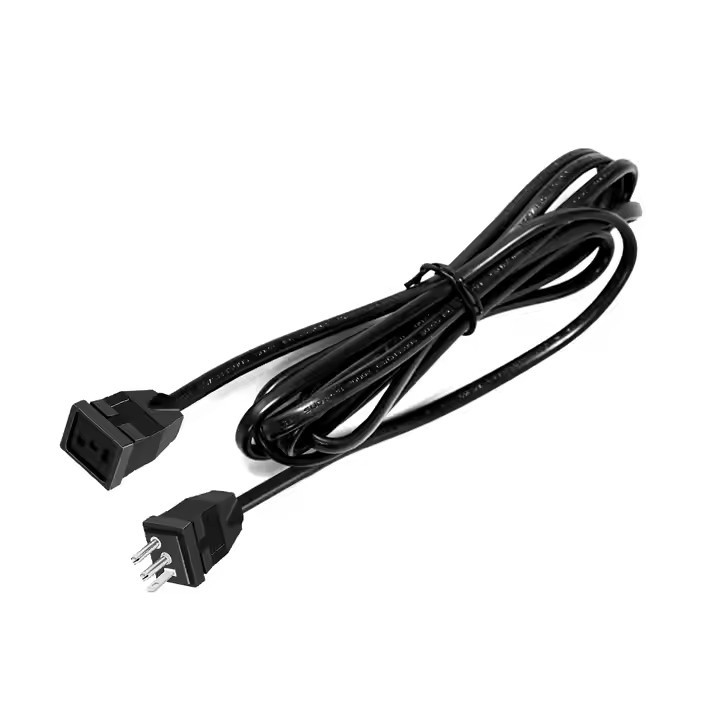 ETL UL817/CSA C22.2 SJT 3X14 a 10AWG 3 pin US Black Power Cord Extension Industrial US Extension Cords per l'illuminazione