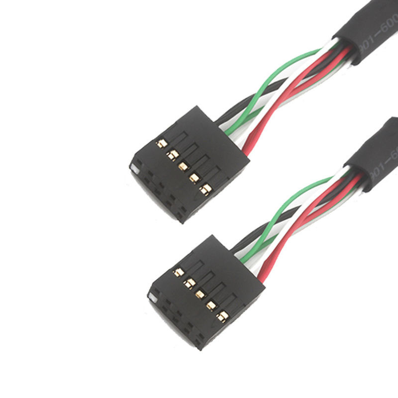 2.54mm Dual USB cablaggio industriale Bb To Sbc 10 POS MOLEX 22552101 Cavo