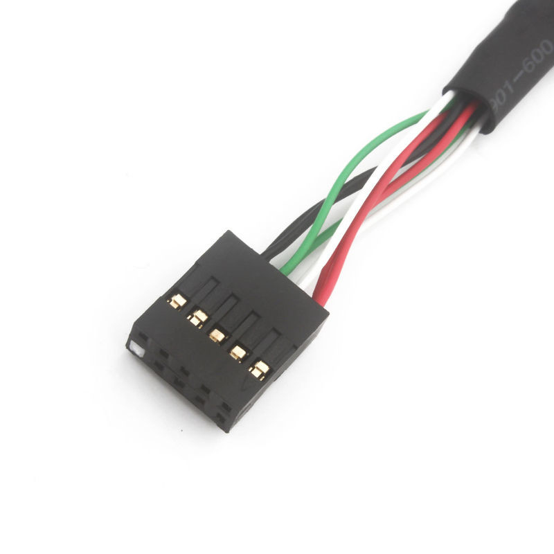 2.54mm Dual USB cablaggio industriale Bb To Sbc 10 POS MOLEX 22552101 Cavo