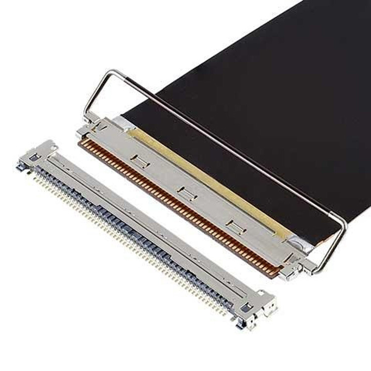 Fabbrica 60P IPEX CABLINE-CAF 20858-060T-01 0,4mm Pitch Tipo di accoppiamento orizzontale FPC connettore a presa con blocco meccanico