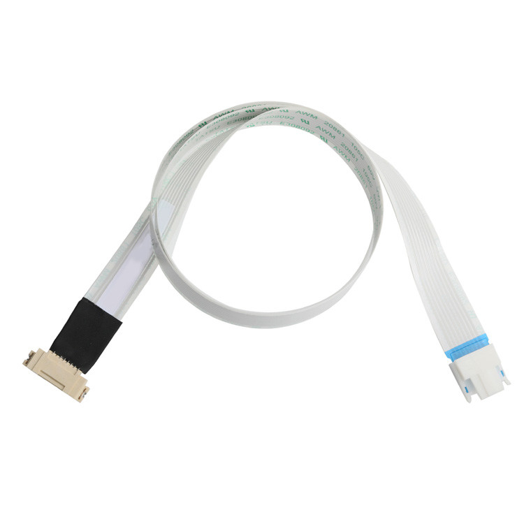 OEM/ODM ROHS FFP/FPC 6Pin Bianco IS100-L08T-C46-C a HS100-L08N-N62 Nero Pitch 1,0 mm