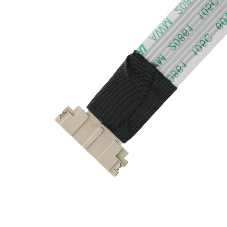 OEM/ODM ROHS FFP/FPC 6Pin Bianco IS100-L08T-C46-C a HS100-L08N-N62 Nero Pitch 1,0 mm