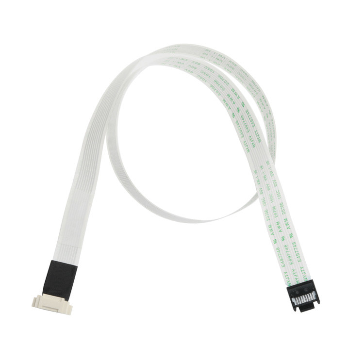 FFC/FPC IS100-L08T-C46-C NERO a HS100-L08N-N62 NERO LED FFC EXTENSION CABLE