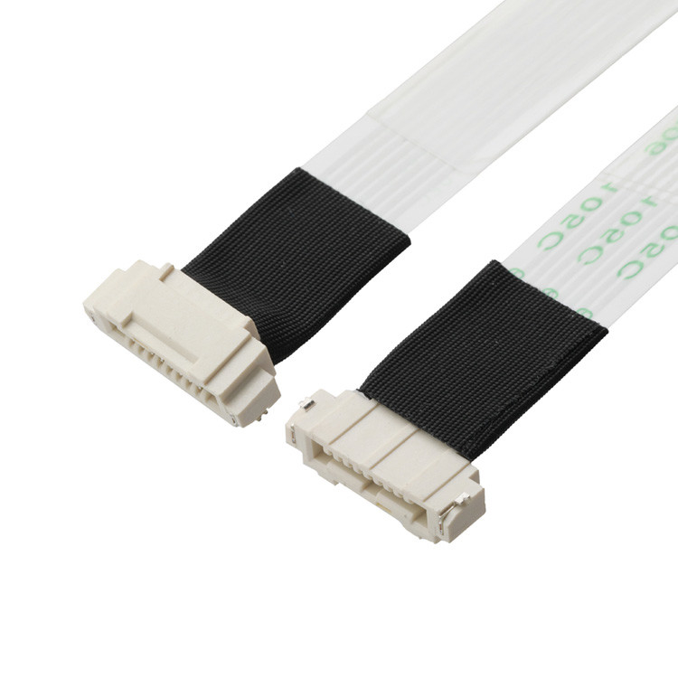 FFC/FPC IS100-L08T-C46-C NERO a HS100-L08N-N62 NERO LED FFC EXTENSION CABLE
