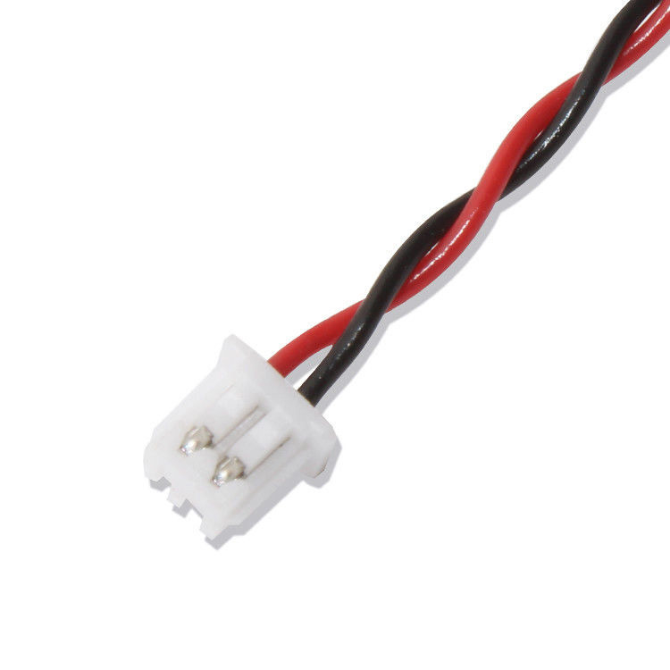 RY Brand JST Wire Harness XHP-2 Connector Cable 22AWG UL1007 Nero Rosso 2P Colla