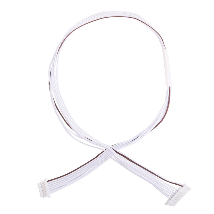Fabbrica 0,80mm 8 pin PVC LVDS cablaggio di assemblaggio JST SHR-08V-S-B