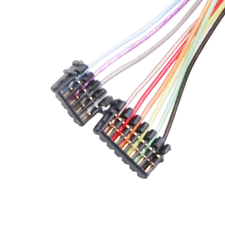 Fabbrica personalizzata Assemblaggio di cavi 0.6 PITCH JST 04XSR-36KHF 06XSR-36KHF 10XSR-36KHF Micro connettori coaxi