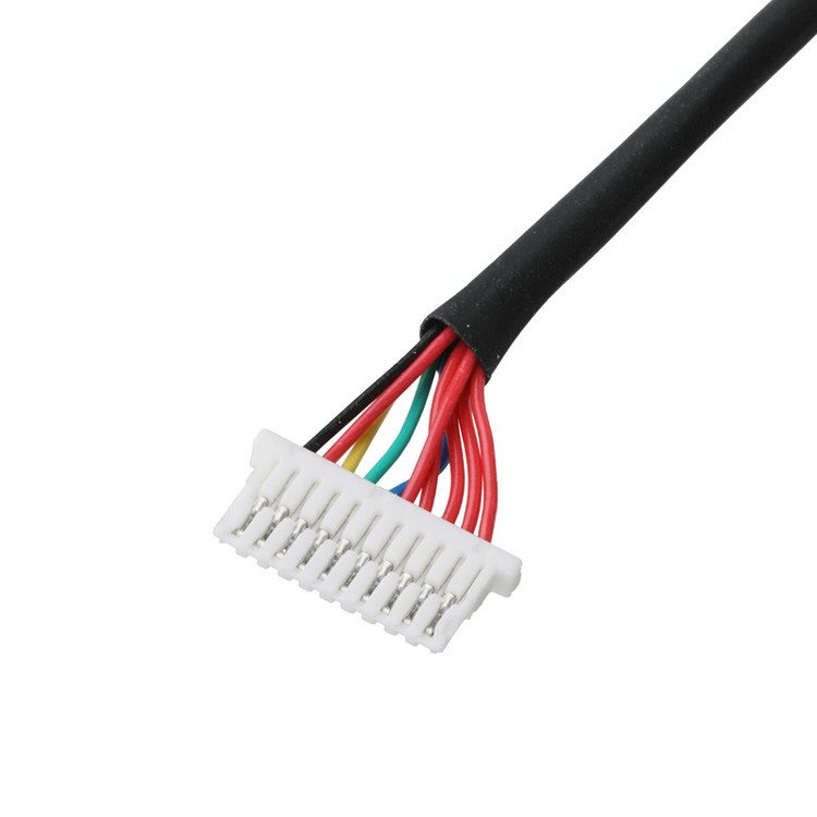 Cable Lvds 10P JST SHLP-10V-S-B per imbracature semi-rilegate Assemblaggi di cavi coassiali personalizzati Automotive
