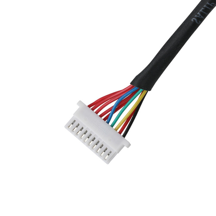 Cable Lvds 10P JST SHLP-10V-S-B per imbracature semi-rilegate Assemblaggi di cavi coassiali personalizzati Automotive