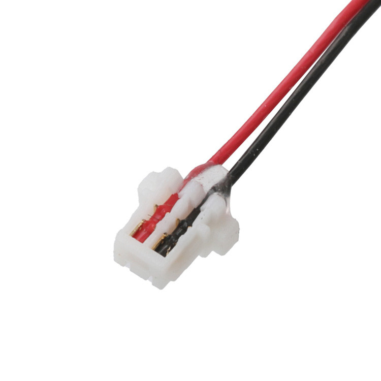 Fabbrica JST Arnes 0.8mm Pitch 2P Contatti rivolti a NSHR-6P 1.0mm Buckle Socket Removable Crimp