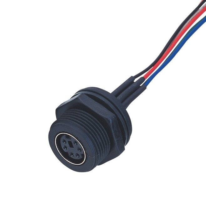 Fabbrica MD WF 6 Pin Mini Din Cable, IP67 Diretto Isobus Cable Lvds Display Connector