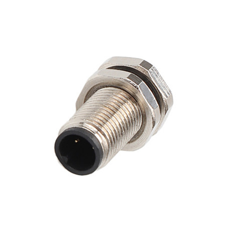 Collegamento circolare M5 Codice-A 2Pin 3Pin 4Pin Collegamenti industriali M5Z03AA0OCJ009-M5 Blocco frontale