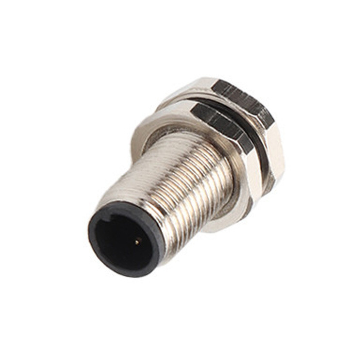 Collegamento circolare M5 Codice-A 2Pin 3Pin 4Pin Collegamenti industriali M5Z03AA0OCJ009-M5 Blocco frontale