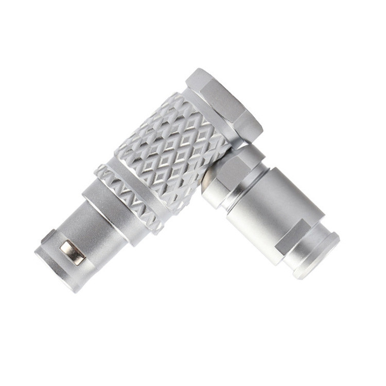 Collegatore di controllo industriale di fabbrica Serie B T3 5Pin 90° angolo retto Collegatore circolare