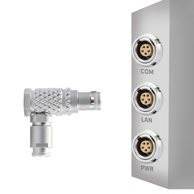 90° angolo di presa T3 5 pin connettore circolare serie B per il controllo industriale