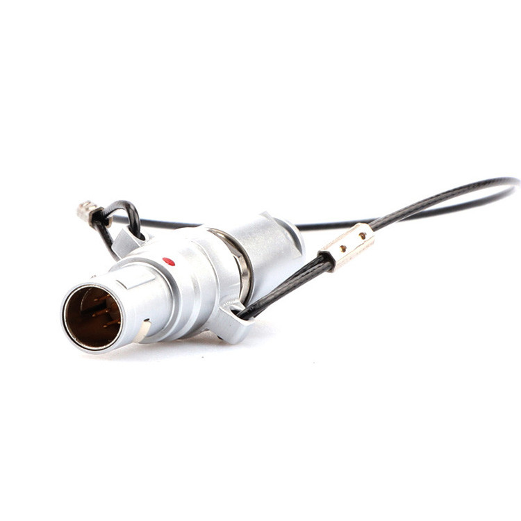 Connettore circolare a 7 pin T4 di fabbrica con connettore autobloccante a spinta-tiratura con spina sbloccante