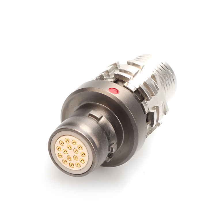 Collettore impermeabile militare, maschio e femmina, serie 16P R, di grado industriale, con livello di protezione che raggiunge IP6K8