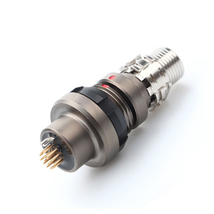 Collettore impermeabile militare, maschio e femmina, serie 16P R, di grado industriale, con livello di protezione che raggiunge IP6K8
