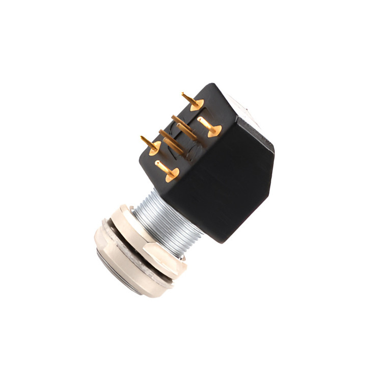 Serie B Z12 4Pin doppio dadi fisso angolo presa 90° angolo doppio dadi fisso per circuiti stampati